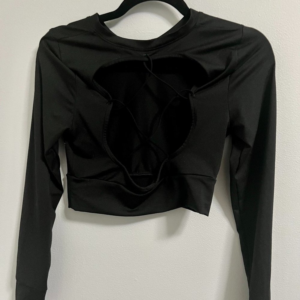 Gymshark longsleeve croptop